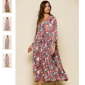 Raga floral maxi dress